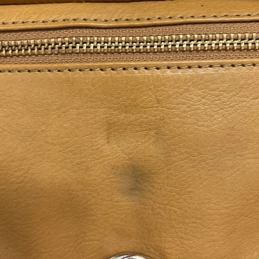 Rebecca Minkoff tan leather crossbody bag small